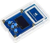 📱 st25r3911b nfc development kit - nfc reader with onboard stm32f103 controller, 1.3" oled display, sram, micro sd slot, programming uart debugging interface, multi-protocol support, up to 1.4w output power logo