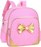 fanci bowknot princess backpack kindergarten logo