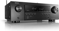 denon s650h 5.2 channel av receiver, 4k uhd home theater surround sound (2019) with music streaming, heos built-in, earc, upgraded hdcp logo