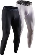 devops compression baselayer running leggings sports & fitness for running logo