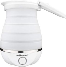 img 4 attached to 🔌 Brentwood KT-1508W White Collapsible-Travel Kettle: Dual Voltage 0.8L for 120/220 Volt