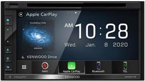 img 3 attached to 🚗 Kenwood DNX577S: 6,8-дюймовый сенсорный экранный навигационный приемник Garmin с поддержкой Apple CarPlay и Android Auto – идеальное решение для подключения в автомобиле