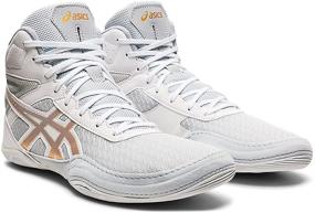 img 3 attached to ASICS Matflex Wrestling Shoes Silver Men's Shoes in Athletic