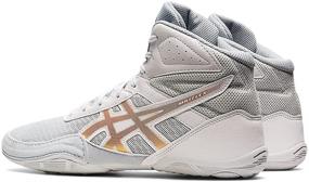 img 2 attached to ASICS Matflex Wrestling Shoes Silver Men's Shoes in Athletic