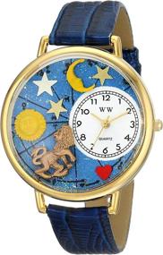 img 4 attached to Whimsical Watches Unisex G1810007 Leather