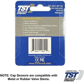 img 1 attached to Truck System Technologies TST 507 RV S2 Pressure