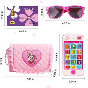 img 1 attached to 🎨 Fun-Filled Kids Makeup Kit with Smartphone and Sunglasses Combo: Unleash Your Child's Creativity!