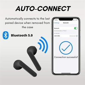 img 2 attached to Wireless Bluetooth Ultra Compact Resistance Earphones Headphones