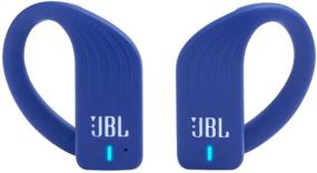 img 1 attached to 🔵 Обновленные беспроводные спортивные наушники JBL Endurance Peak с сенсорным управлением - синий