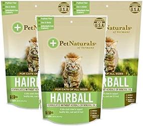 img 1 attached to 🐱 3-Pack Pet Naturals Hairball Supplement for Cats: Optimized for SEO