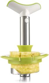 img 3 attached to 🍍 Tomorrow's Kitchen Stainless Steel Pineapple Slicer with Wedger Deluxe - Gift Box Included