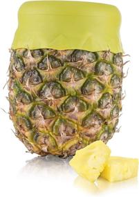 img 2 attached to 🍍 Tomorrow's Kitchen Stainless Steel Pineapple Slicer with Wedger Deluxe - Gift Box Included