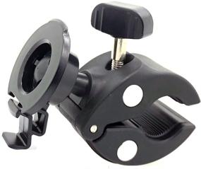 img 3 attached to Heavy-Duty Motorcycle Clamp Mount Holder for Garmin Nuvi 52LM 54 55LMT 56LMT 57LMT 58LMT 66 67 68 2557 2559LMT 2597 2598 2639 2689 2699 Drive DriveSmart 51 60 61 62 63 65 67 LMT T GPS