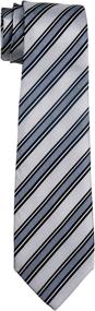 img 2 attached to Preppy Stripe Pattern Woven Years Boys' Accessories - Neckties