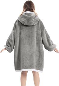 img 2 attached to HBlife Wearable Blanket Sweatshirt Elastic Kids' Home Store