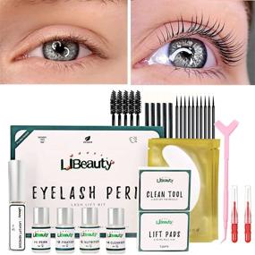 img 4 attached to Long-lasting Libeauty Lash Lift & Brow Lamination Kit: Professional Semi-Permanent Curling and Perming Set for 8 Weeks