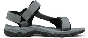img 2 attached to NORTIV Outdoor Sandals Comfort Lightweight
