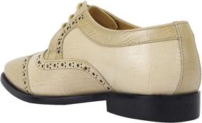 img 3 attached to 👞 Stylish LIBERTYZENO Walking Genuine Leather Champagne: A Fashionable and Comfortable Choice