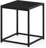 🪑 furinno camnus modern living end table in americano finish - enhance your space logo