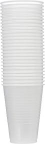 img 2 attached to 🥤 Amazon Basics Translucent Plastic Cups, 12 oz, Pack of 500