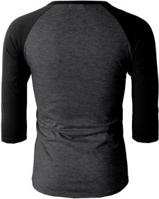 img 2 attached to 👕 Casual T Shirts for Men - H2H CHARCOALBLACK CMTTS0174 - Men's Clothing