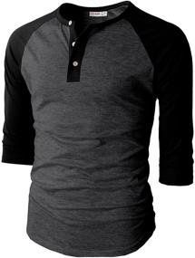 img 3 attached to 👕 Casual T Shirts for Men - H2H CHARCOALBLACK CMTTS0174 - Men's Clothing