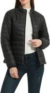 sunday rose lightweight packable puffer jacket for women - down alternative coats logo