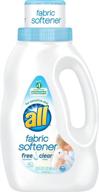 🌿 free & clear concentrated fabric softener liquid, 32 oz - 40 loads logo