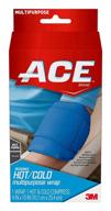 🔥 ace reusable hot/cold neoprene compression wrap for wrists, ankles, and more - comfortable neoprene-blend wrap for effective relief - fba-149633 logo