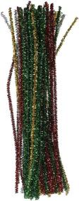 img 1 attached to Darice Tinsel 12 Inch Christmas 250343