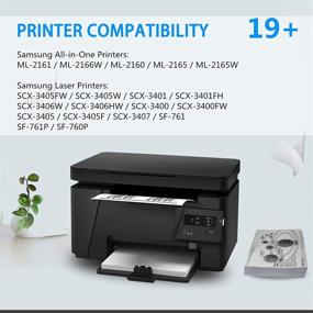 img 3 attached to 🖨️ SuperInk 2 PK Black Toner Cartridge Replacement Compatible with Samsung MLT-D101S (MLTD101S) for SCX-3405W, ML-2165W, SCX-3405FW, ML-2161, ML-2166W, ML-2160, ML-2165, SCX-3400F, SCX-3401FH