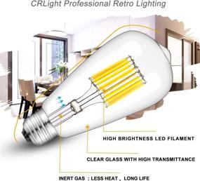 img 3 attached to 🔆 CRLight Dimmable Daylight Equivalent Filament Industrial Electrical: Illuminating Your Space with Efficiency