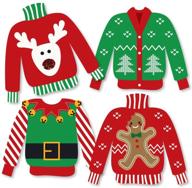 ugly sweater decorations christmas essentials logo
