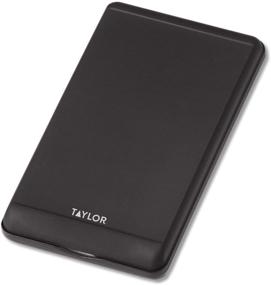 img 1 attached to 🔢 Taylor High-Precision Digital Portioning Scale with Cover, 16 ounces/500 grams, Black - Taylor Precision Products