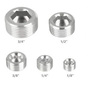 img 3 attached to QLOUNI Stainless Fitting Internal Assortment