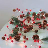 jashika christmas pinecone garlands artificial logo