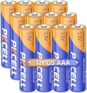 🔋 pkcell алкалиновая батарея aaa 1.5v lr03 - долговечная алкалиновая батарея (12 штук) логотип