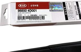 img 1 attached to 🚗 KIA Blade Assy-RR Wiper: Efficient Rear Windshield Wiper Assembly