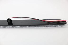 img 3 attached to USA-Made Waterproof Red LED Tail Marker Trailer Light Bar: Multi-Function Stop Turn Signal, 15 inches