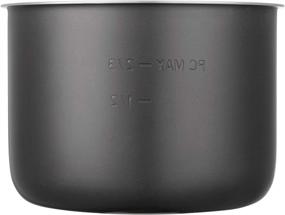 img 4 attached to 🚫 8 Quart GJS Gourmet Non-Stick Cooking Pot for FARBERWARE WM80 Pressure Cooker and Crock-Pot Express SCCPPC800-V1" - This product is neither manufactured nor marketed by Farberware or Crock-Pot.