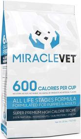 img 4 attached to 🐶 Miracle Vet High Calorie Dog Food: World's Highest Calorie Count - Ideal for Weight Gain | Vet Recommended for Dogs of All Ages: Puppies, Adults, and Seniors | High Protein, High Fat