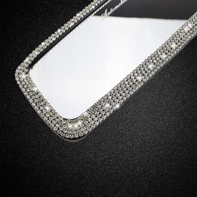 img 1 attached to YIDEXIN Accessories Rhinestone Crystal Diamond