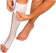 🧦 edemawear open toe 22” sm: premium compression socks for effective edema relief logo