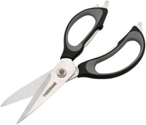 img 3 attached to Farberware 4-in-1 Kitchen Shears 2-Pack - Black and Gray