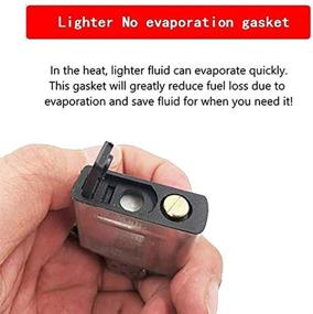 img 4 attached to Enhanced Bottom Parts Gasket with Reduced Evaporation + Extended Flint Standby in Upgraded Lighter