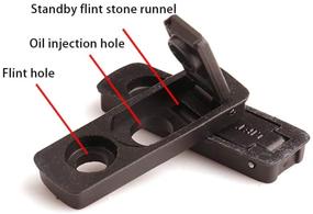 img 3 attached to Enhanced Bottom Parts Gasket with Reduced Evaporation + Extended Flint Standby in Upgraded Lighter