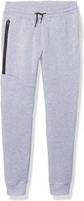 img 3 attached to 👖 Stylish Fleece Jogger Pants for Southpole Boys - Big Fashion