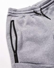 img 1 attached to 👖 Stylish Fleece Jogger Pants for Southpole Boys - Big Fashion