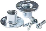 🧗 escape climbing pack of 100 screw-in t-nuts: rock climbing holds hardware with durable steel construction and easy installation – screws included logo