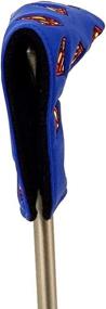 img 2 attached to 🏌️ Superman Multi-Emblem Blade Putter Cover: Unleash Your Golfing Style with Creative Covers!